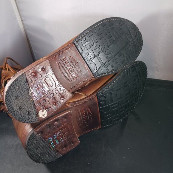 Bed Stu Tan Taupe Leather Cheshire Boots Women's size 9.5M - Picture 5 of 12